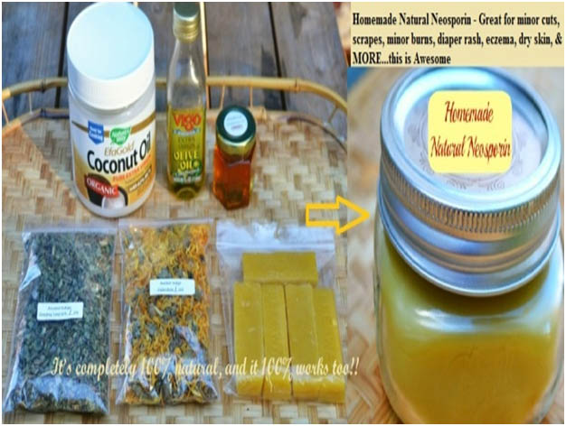 HOMEMADE NATURAL NEOSPORIN * Arogyam Pure Herbs