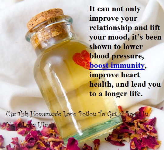 Homemade Love Potion To Get A Boost In Your Love Life